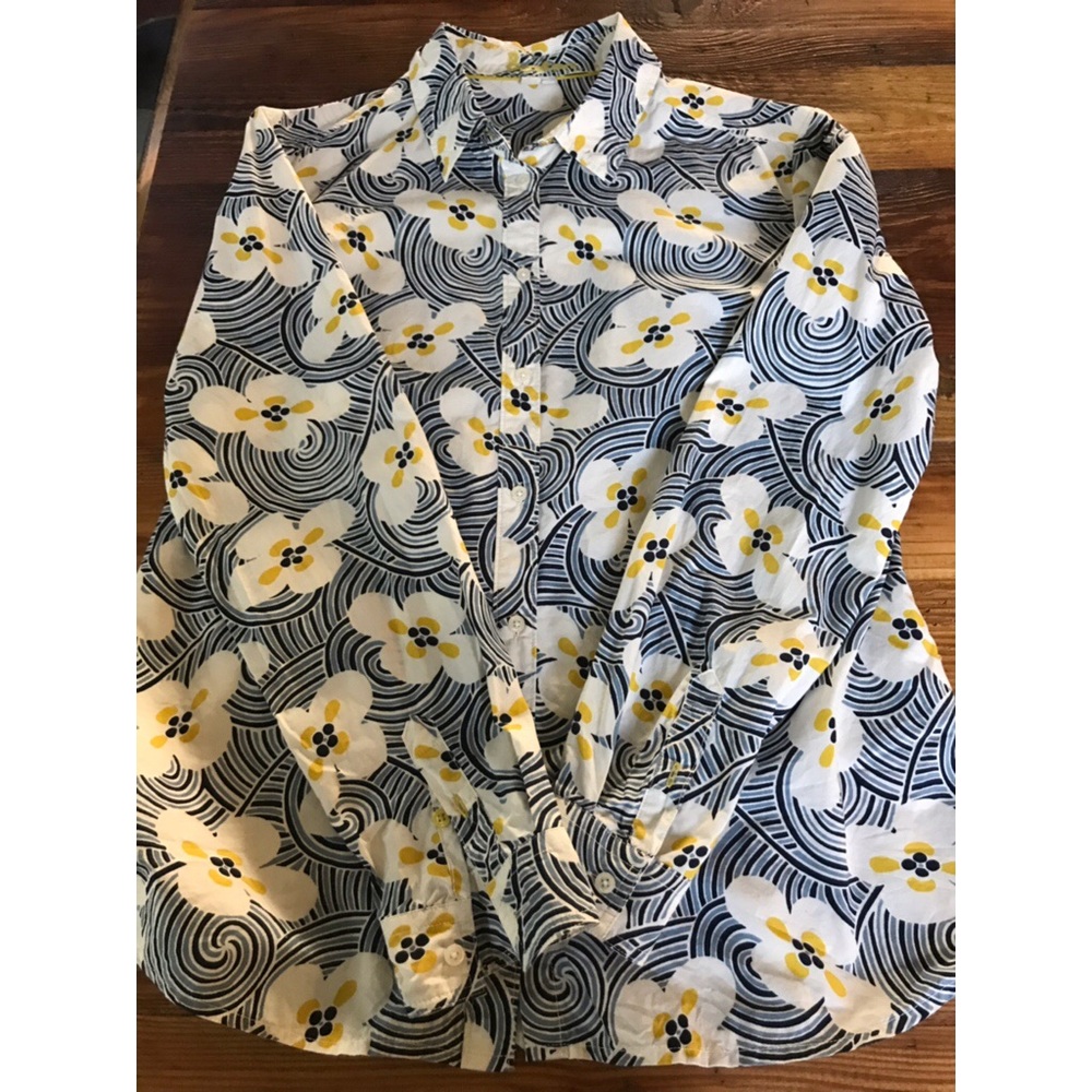 Flower print Boden shirt